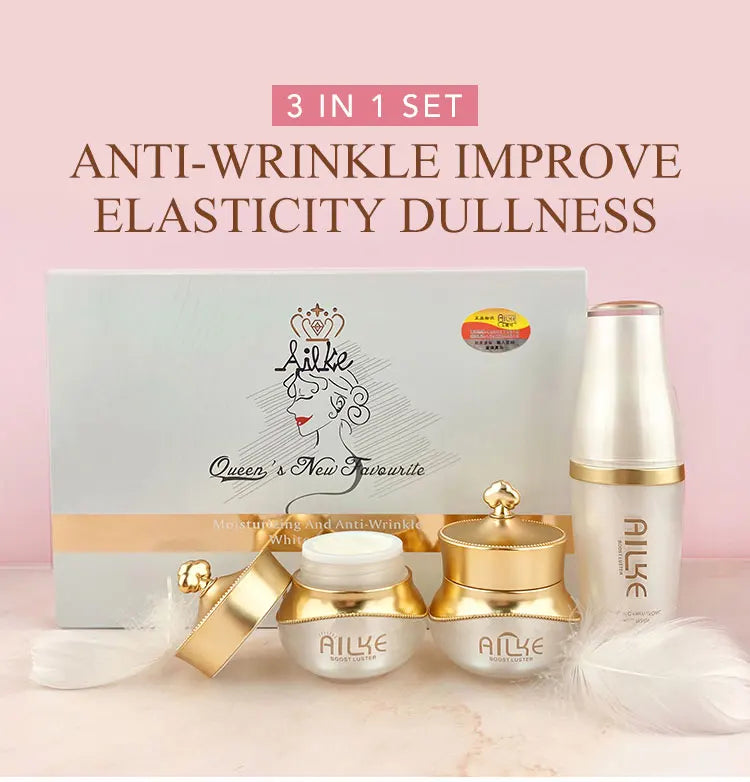 Whitening Face Care Set – Day Cream, Night Cream & Serum