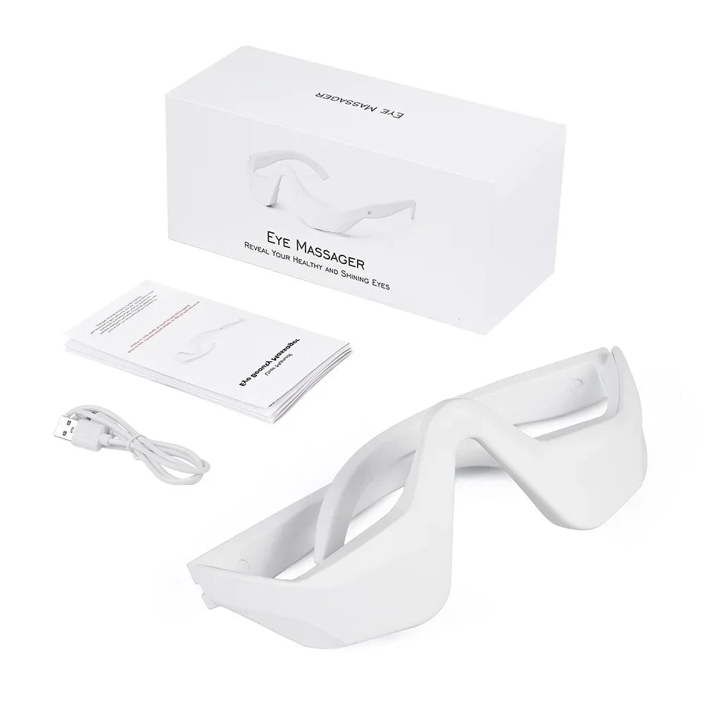 Eye Massager Glasses for Fatigue Relief