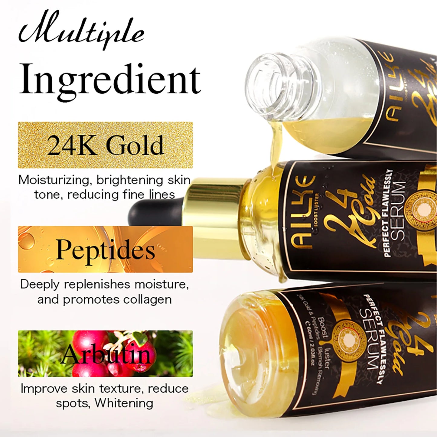 24K Gold Flawless Serum & Oil 60ml