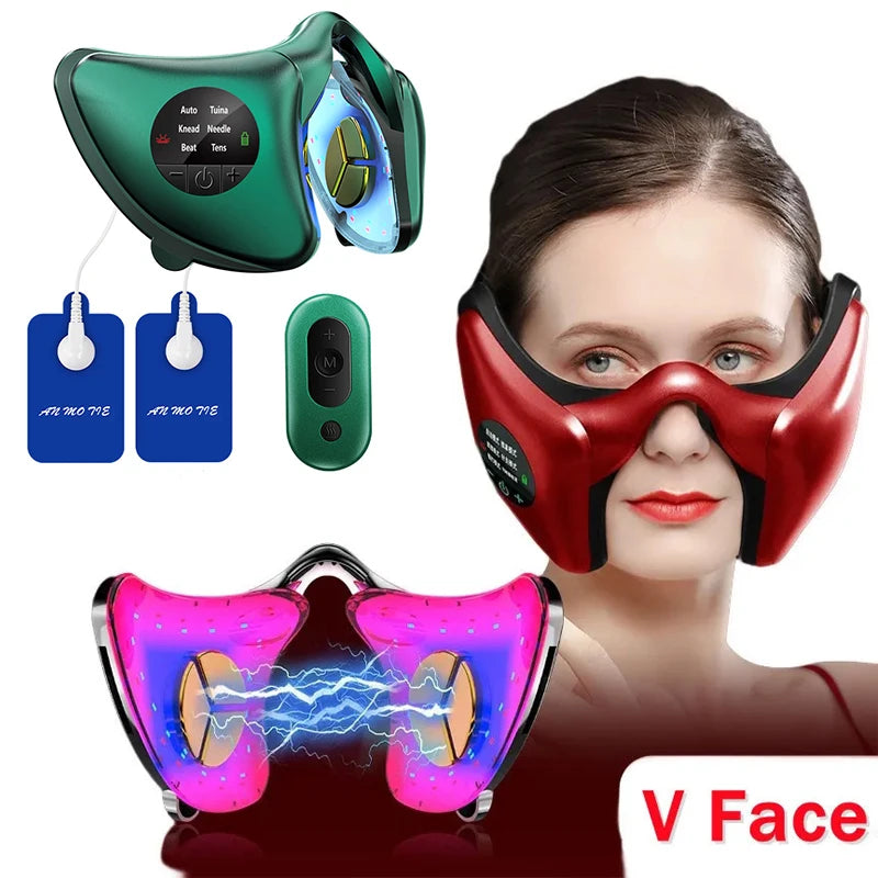 Smart Facial Massager V-Shaped Device