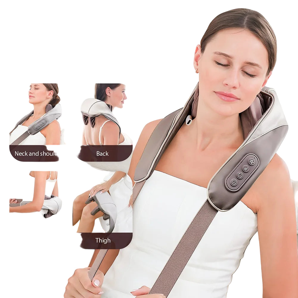 Wireless Neck and Shoulder Massage Shawl
