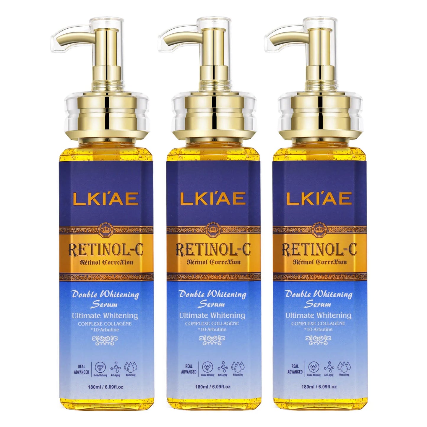 Ultimate Double Whitening Retinol Serum 180ml