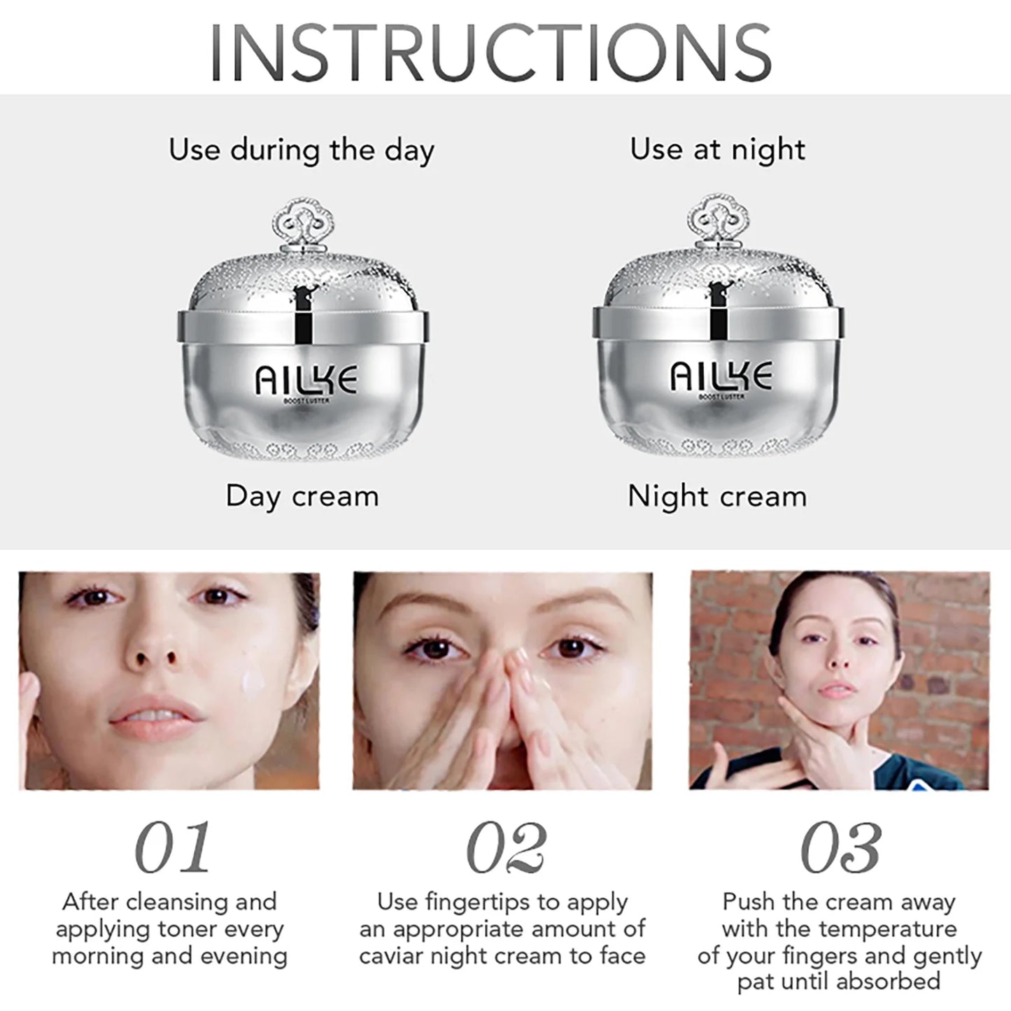 Brightening Face Cream with Caviar