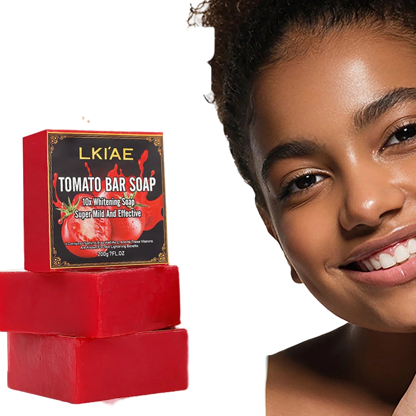 Organic Tomato Whitening Soap Bar 200g