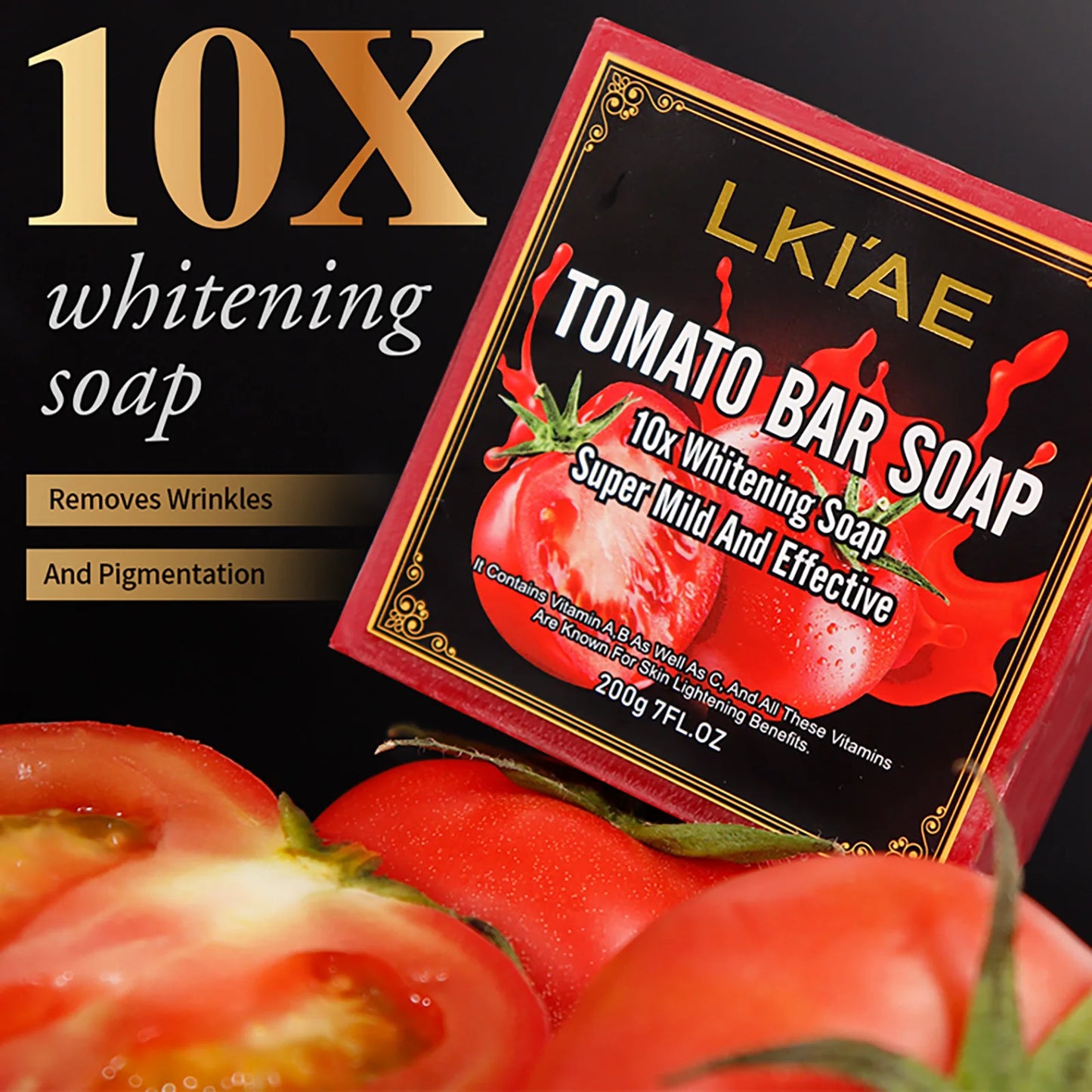 Organic Tomato Whitening Soap Bar 200g