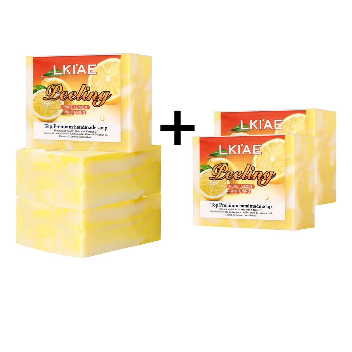 Natural Lemon Whitening Soap Bar 150g