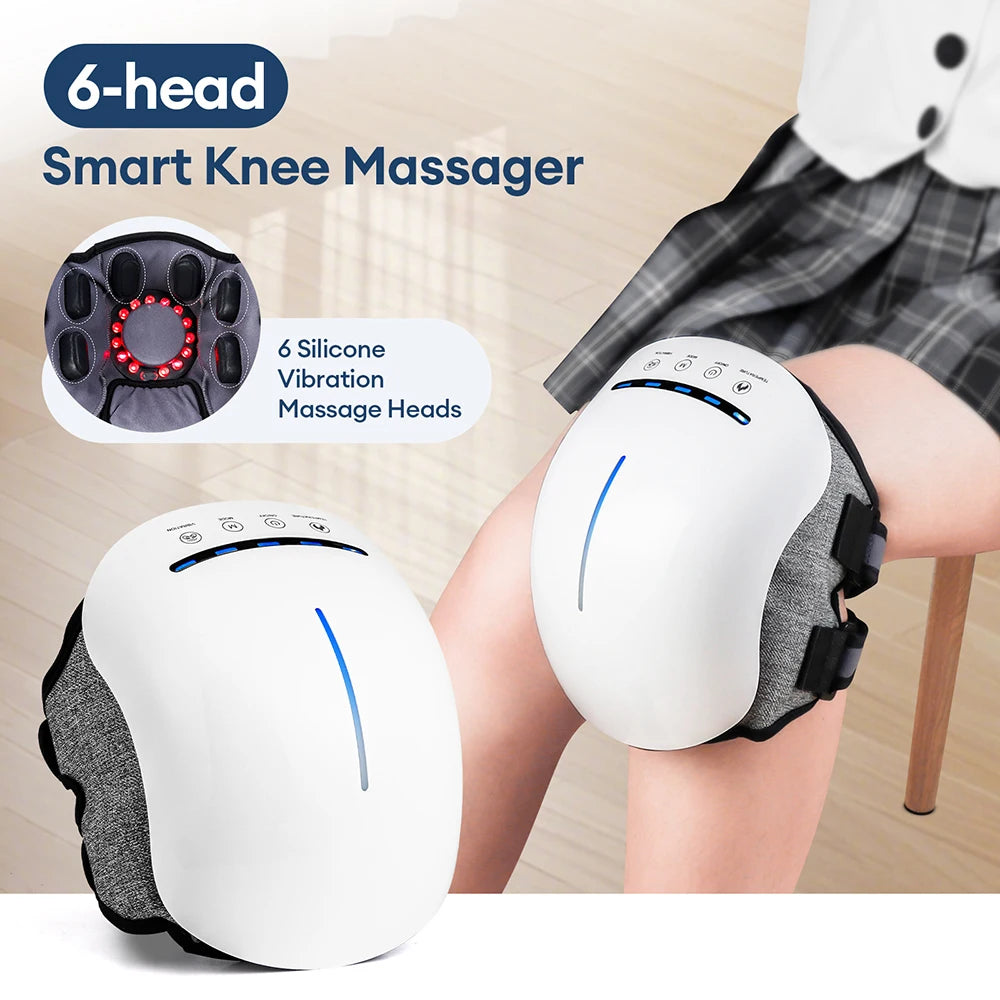 Electric Smart 6-Head Knee Massager