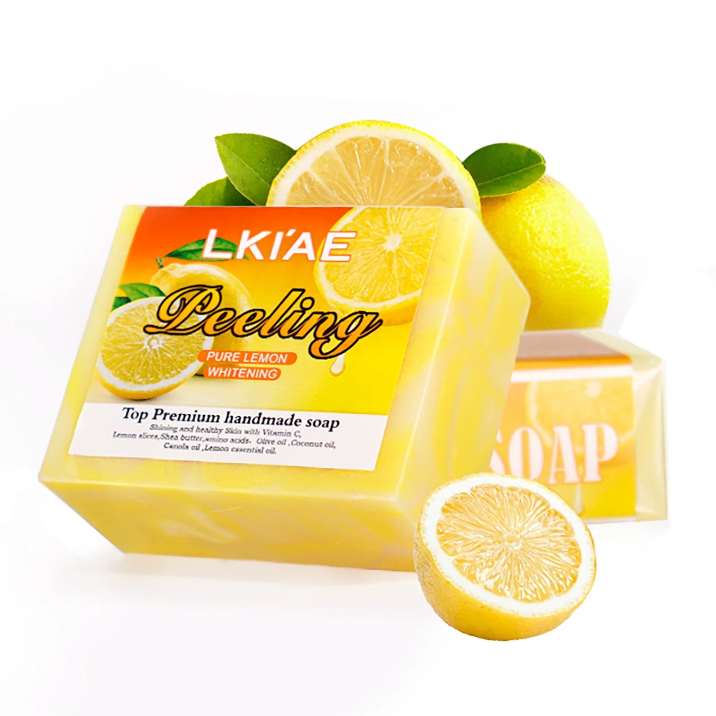 Natural Lemon Whitening Soap Bar 150g