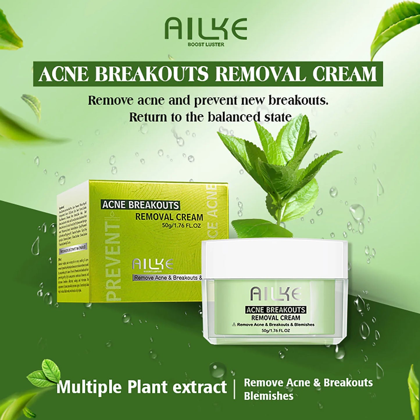 Acne Removal Face Care Cream – Anti-Breakout