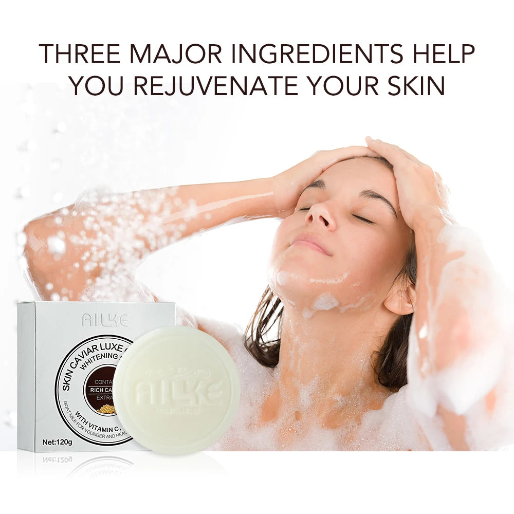 Goat Milk Whitening Soap – Face & Body