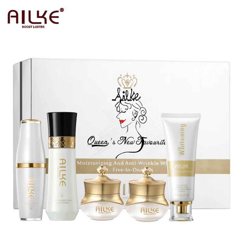 Whitening Face Care Set – Day Cream, Night Cream & Serum