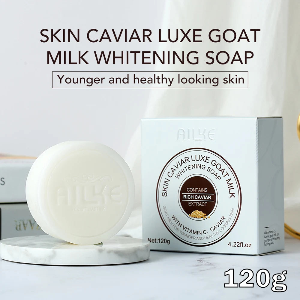 Goat Milk Whitening Soap – Face & Body