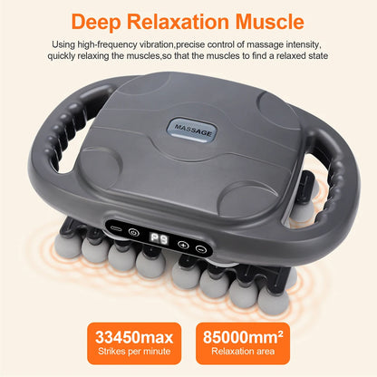 42-Head High Frequency Massage Gun