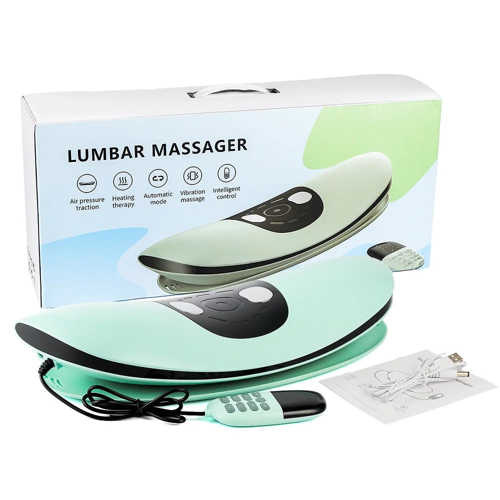 Electric Lumbar Traction Waist Massager