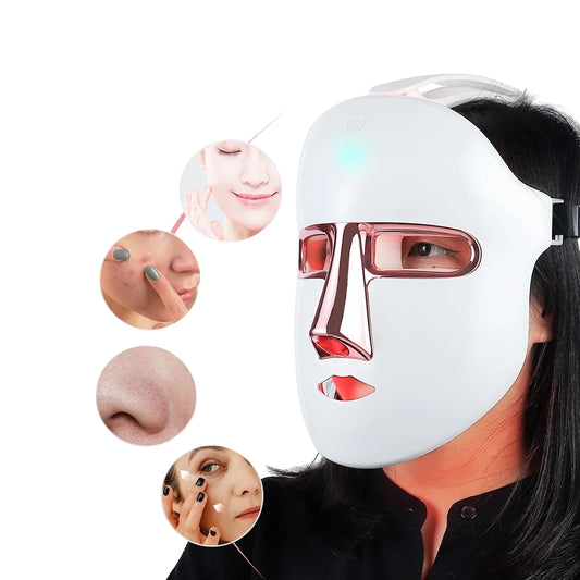 3D Silicone 7 Color LED Mask