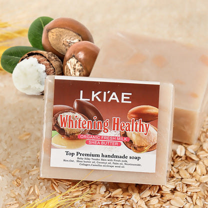 Organic Fresh Milk Whitening Soap Bar 150g