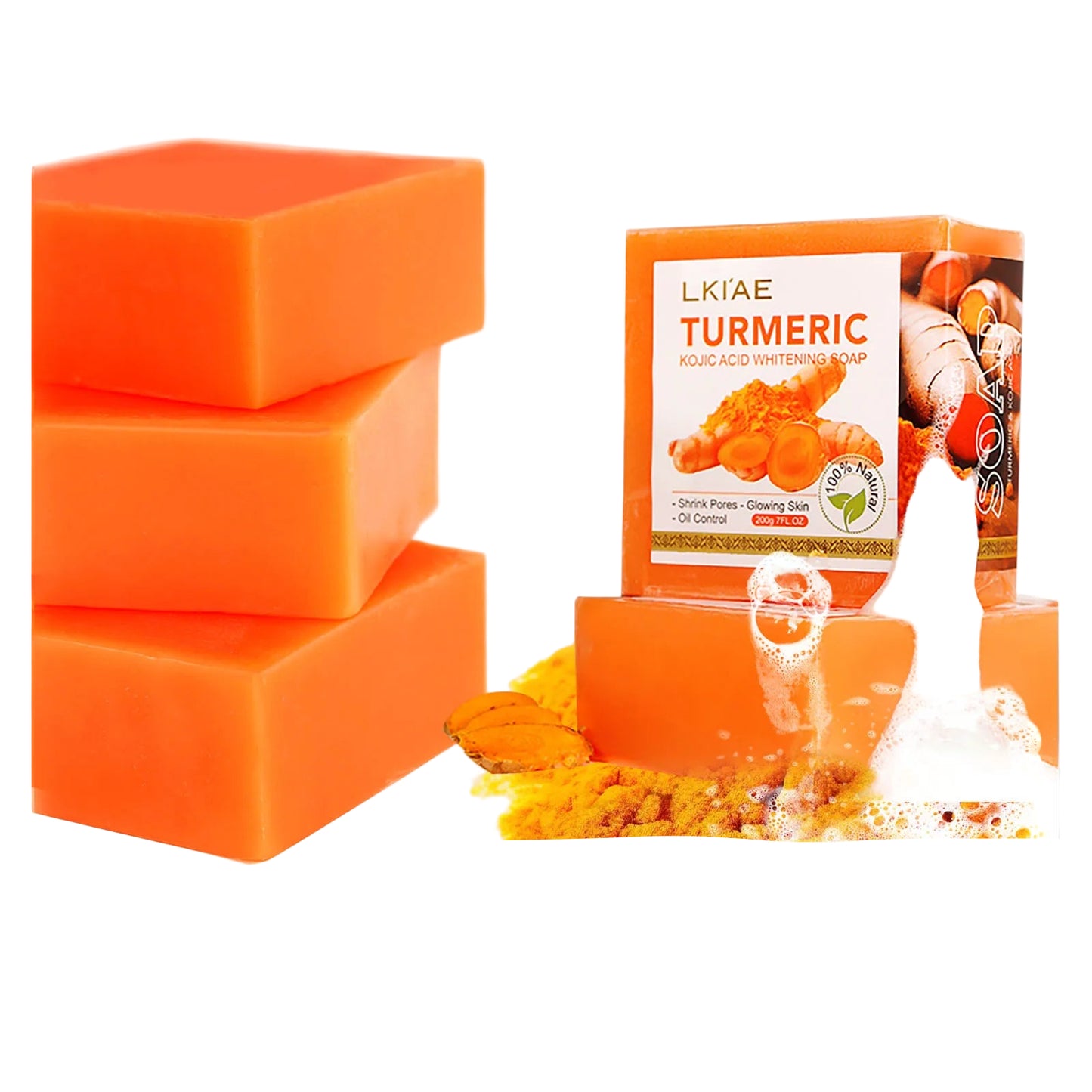 Natural Turmeric Whitening Soap Bar