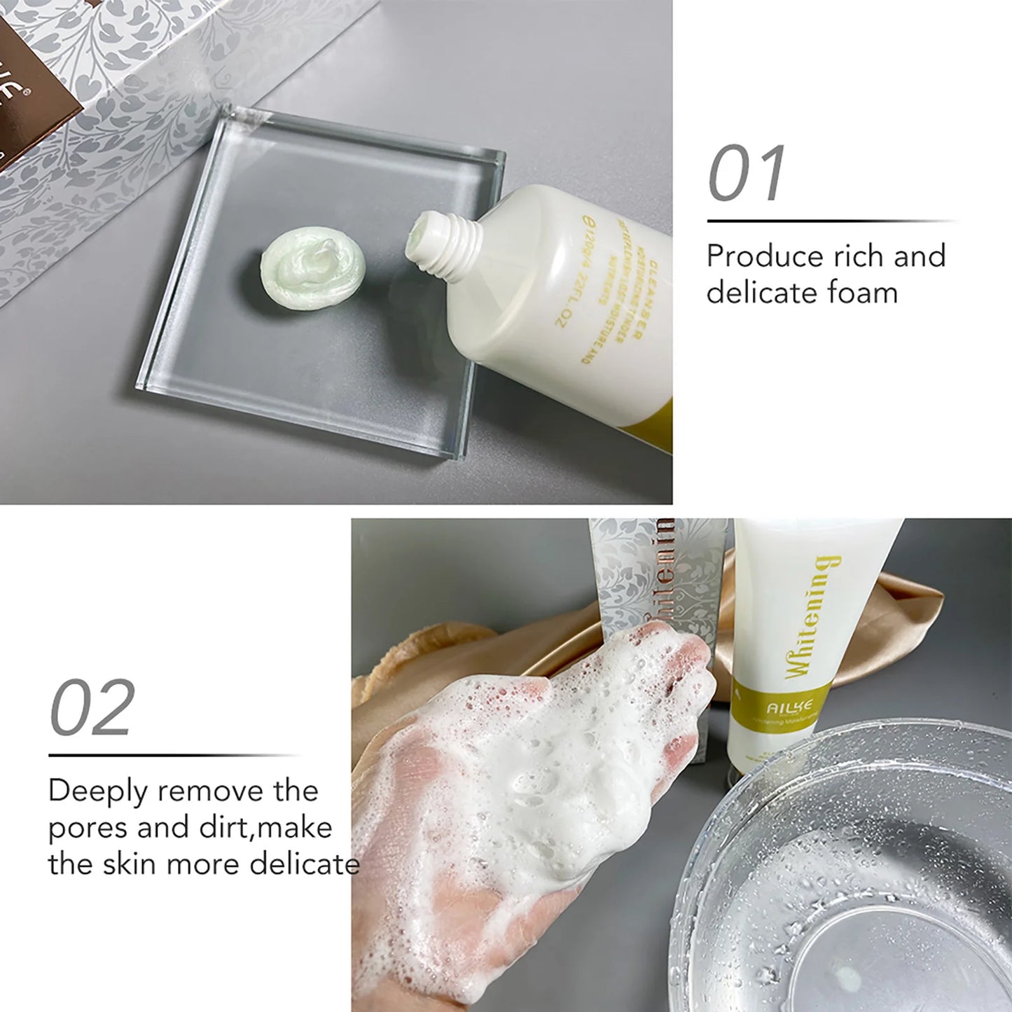 Whitening Anti-Aging Facial Cleanser