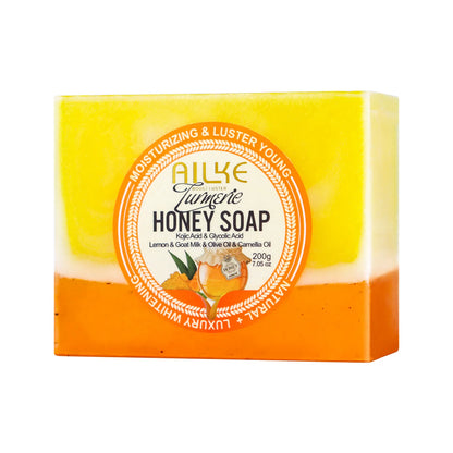 Natural Turmeric Honey Whitening Soap 200g