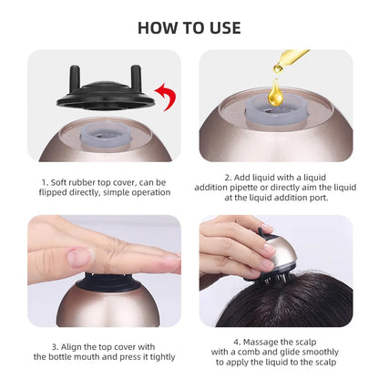 Scalp Applicator Liquid Comb for Hair