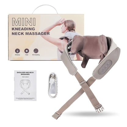 Wireless Neck and Shoulder Massage Shawl