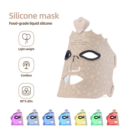7 Color Silicone LED Face Mask