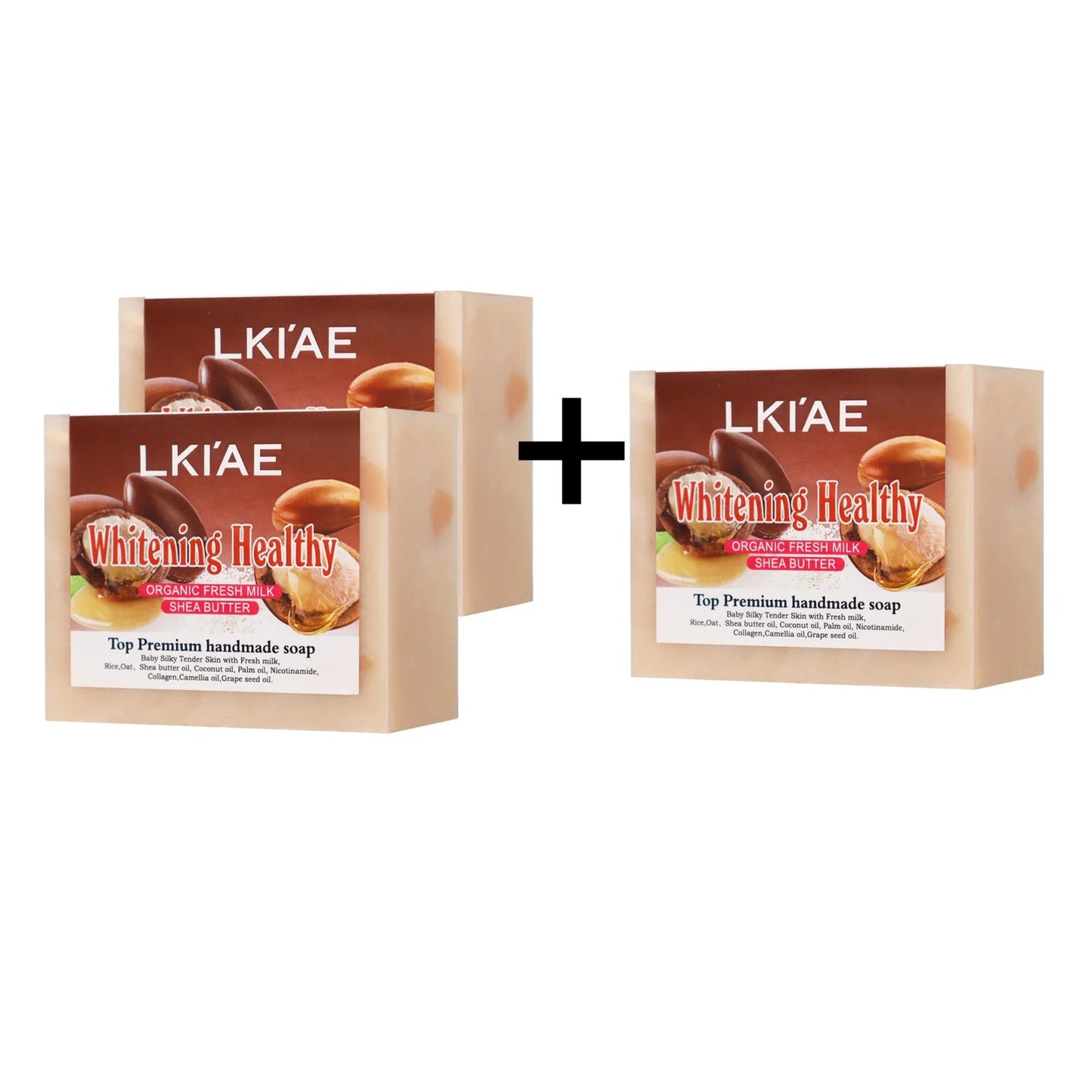 Organic Fresh Milk Whitening Soap Bar 150g