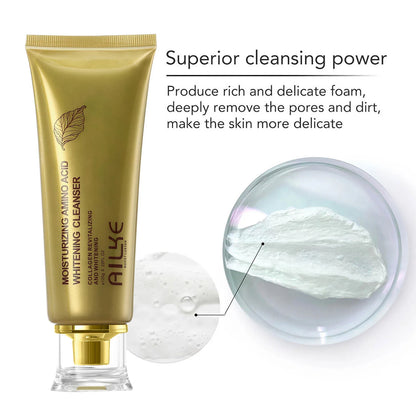 Amino Acid Moisturizing & Whitening Facial Cleanser – 120g
