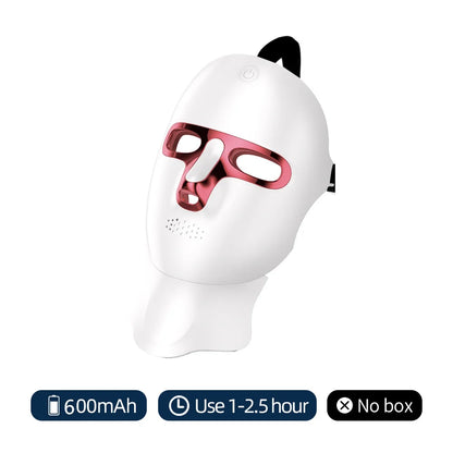 Wireless 7 Color LED Face Neck Mask