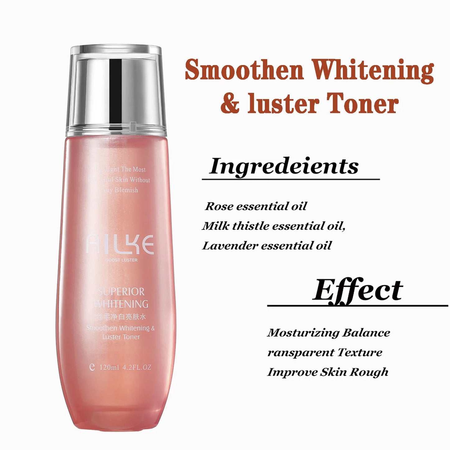 Super Whitening & Moisturizing Toner – 100ML
