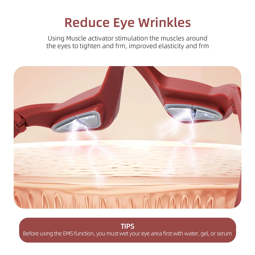 Eye Massager Glasses for Fatigue Relief