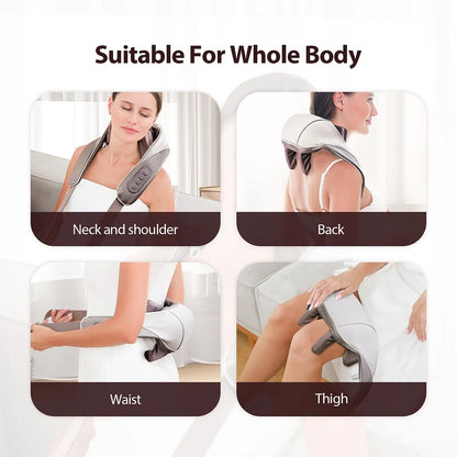 Wireless Neck and Shoulder Massage Shawl