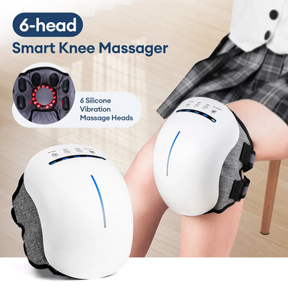 Electric Smart 6-Head Knee Massager