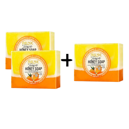 Natural Turmeric Honey Whitening Soap 200g