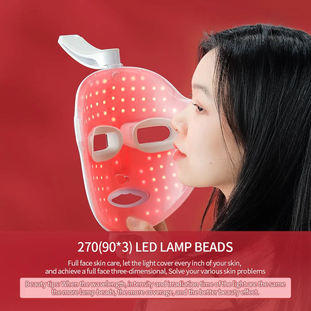 3D Silicone 7 Color LED Mask