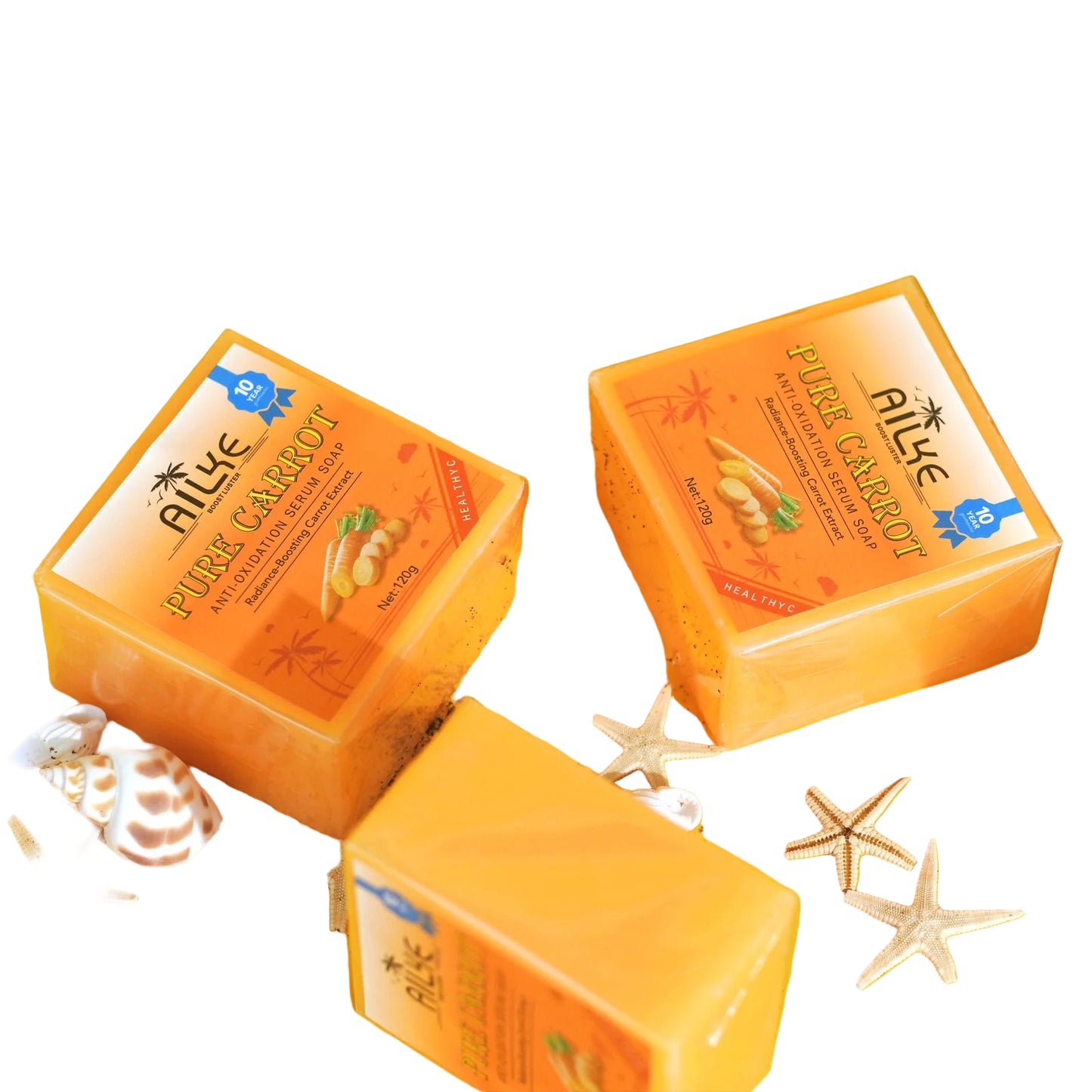 Carrot Vitamin C Whitening Soap Bar