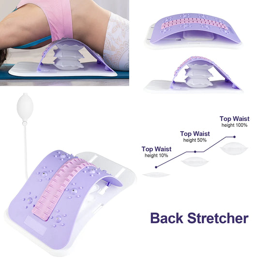 Adjustable Airbag Lumbar Support Stretcher