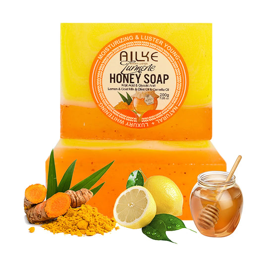 Natural Turmeric Honey Whitening Soap 200g