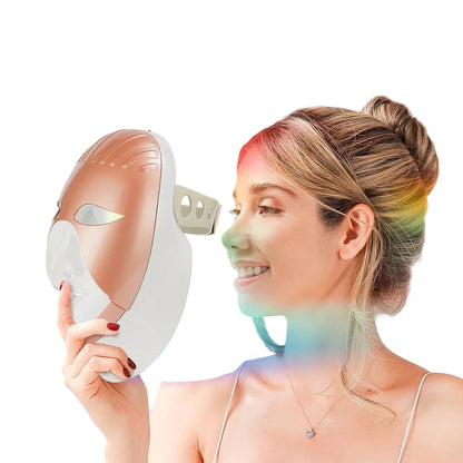 Wireless 7 Color LED Face Neck Mask