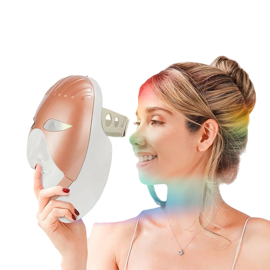 Wireless 7 Color LED Face Neck Mask