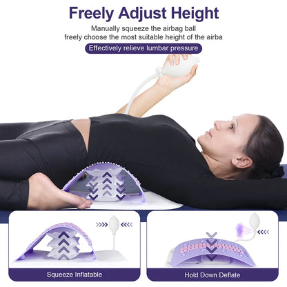 Adjustable Airbag Lumbar Support Stretcher