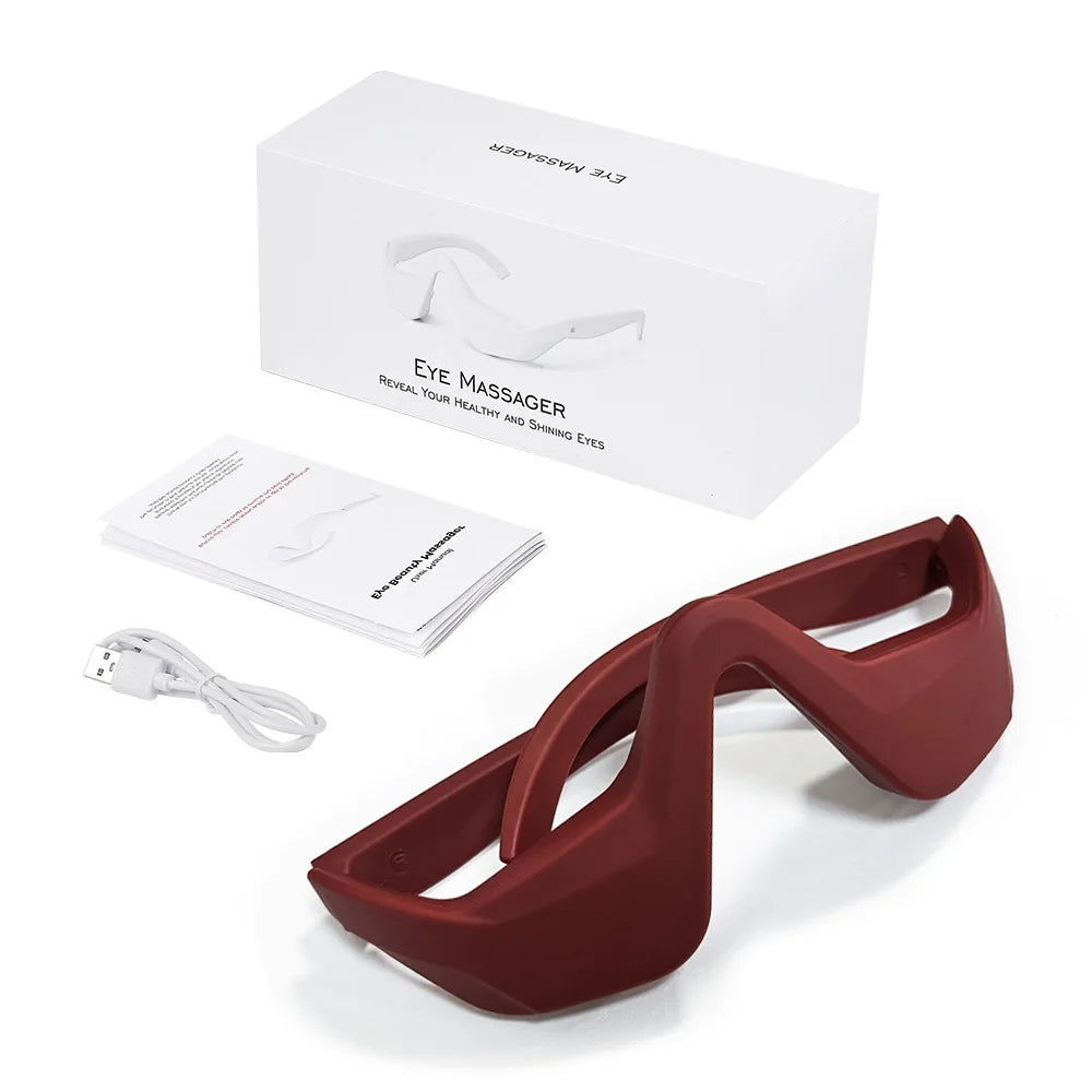 Eye Massager Glasses for Fatigue Relief